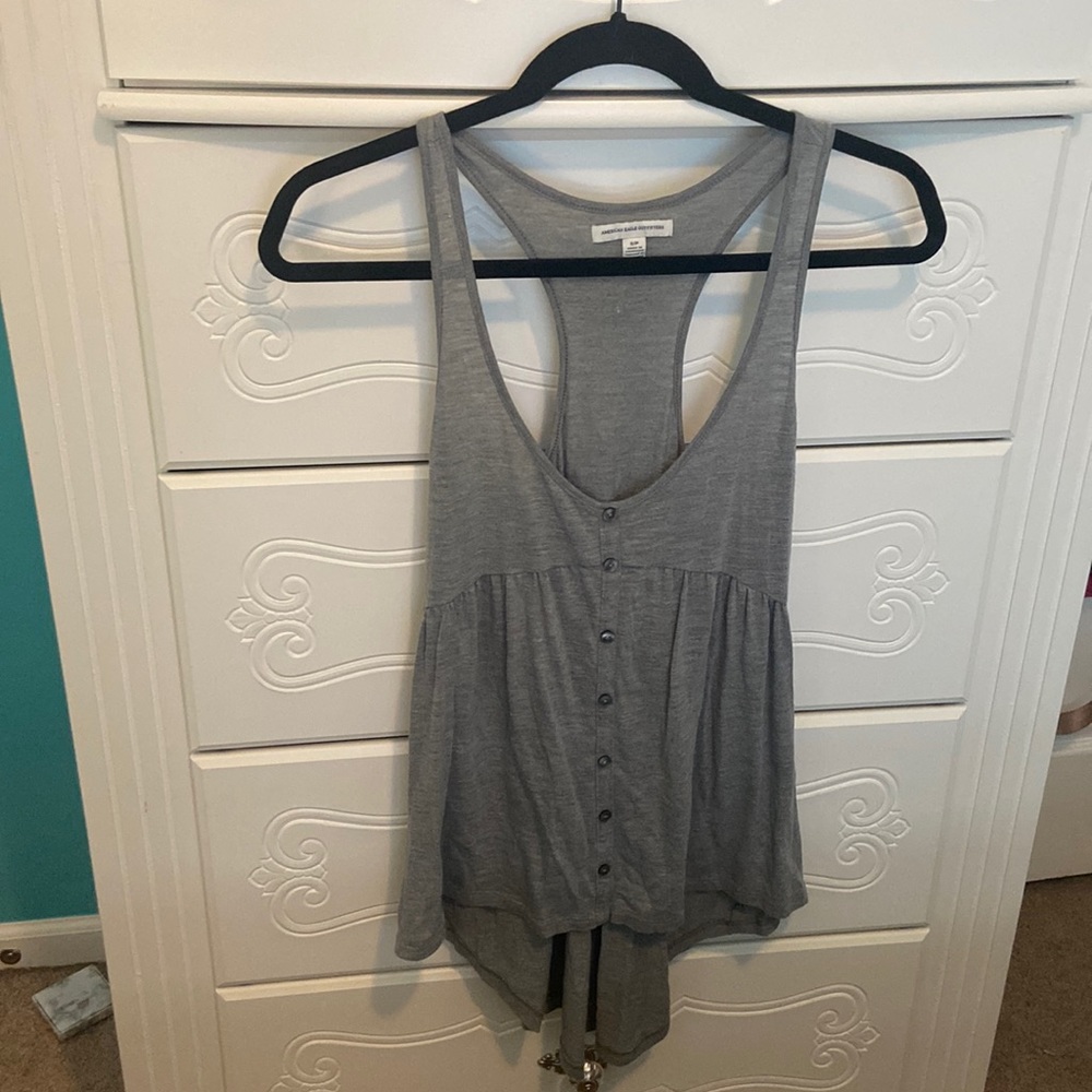 Grey American Eagle Outfitters Tank Top